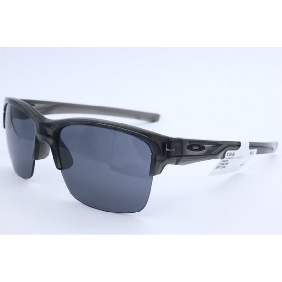 Oakley Thinlink OO9316-01 Square Gray Shine Sunglasses Gray Lenses
